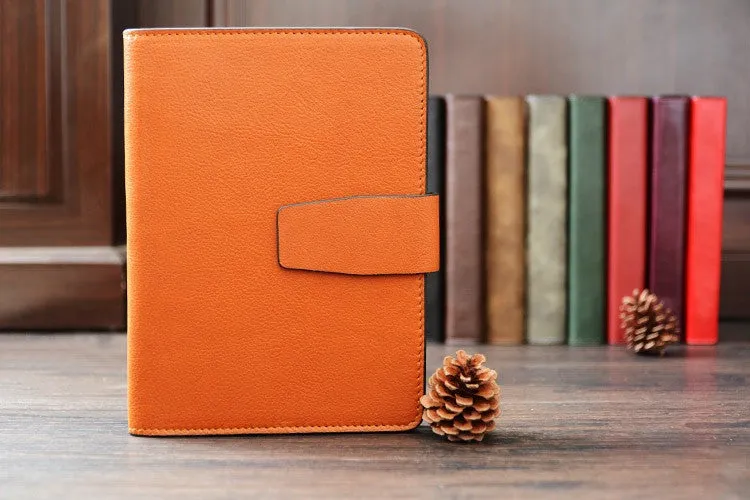 Custom Handmade Journal Book Diary Book Vegetable Tanned Italian Leather A5 Notebook D049