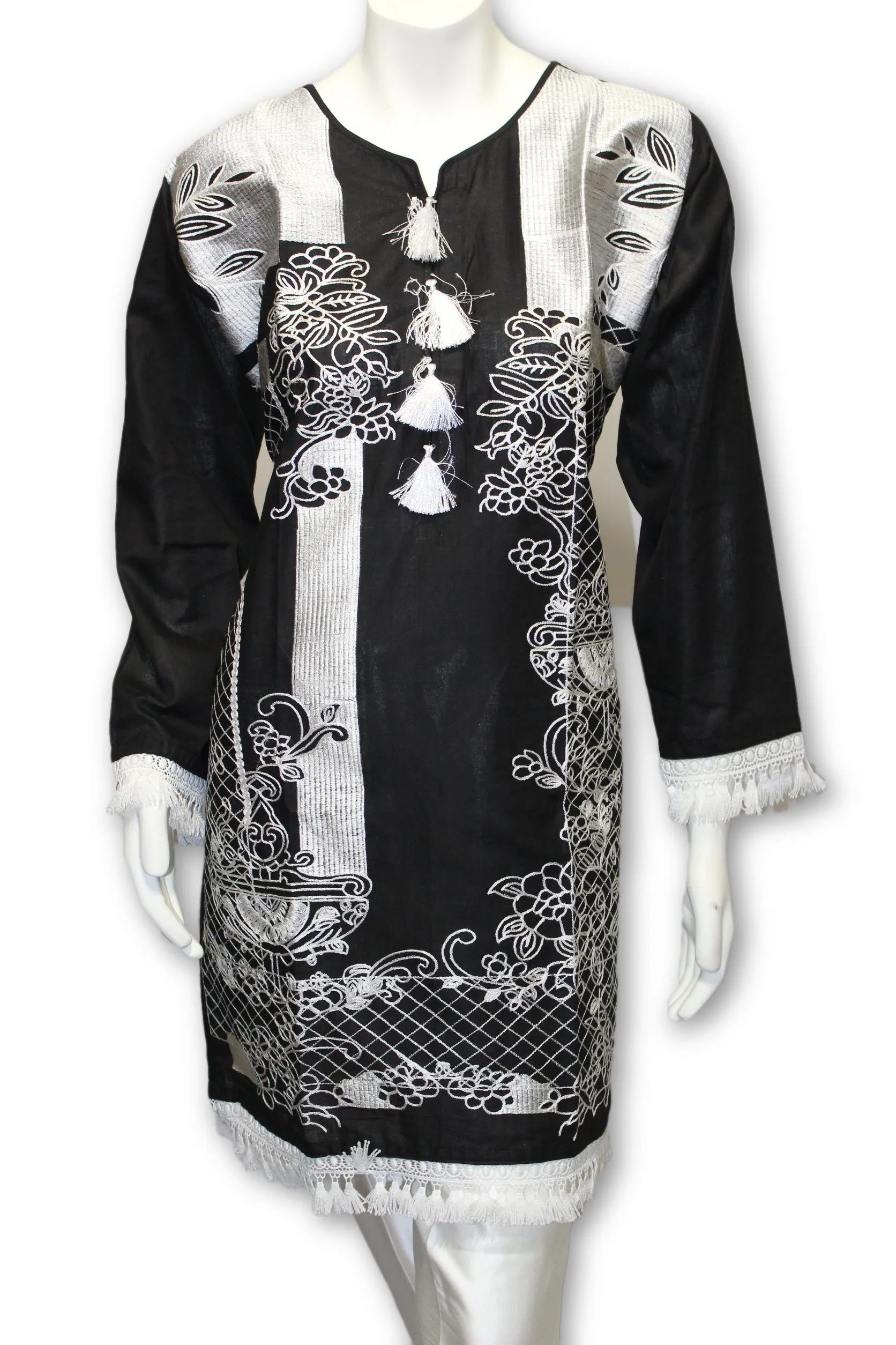 D04 Pakistani Indian Women Semi Formal Dress
