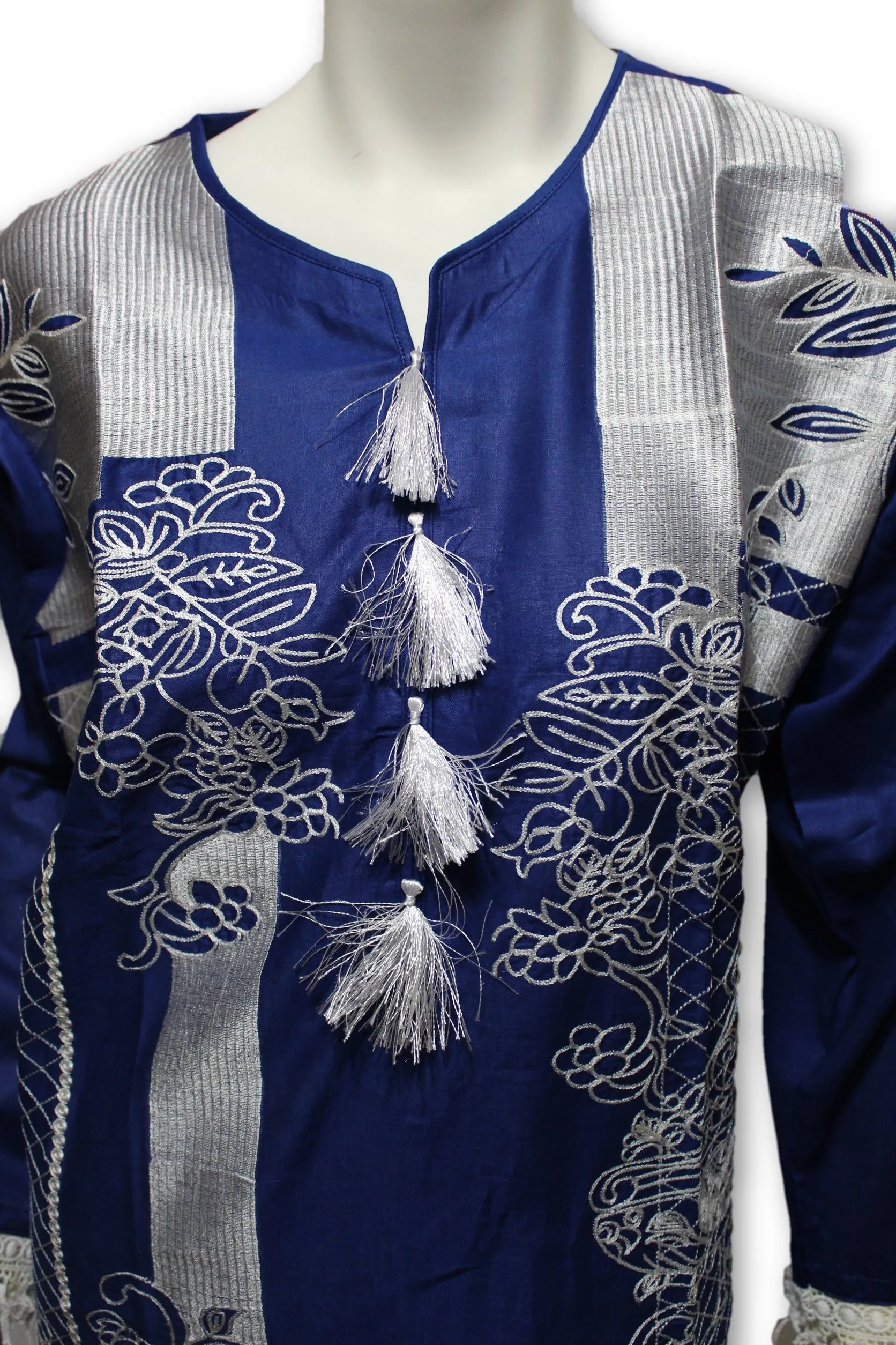 D04 Pakistani Indian Women Semi Formal Dress