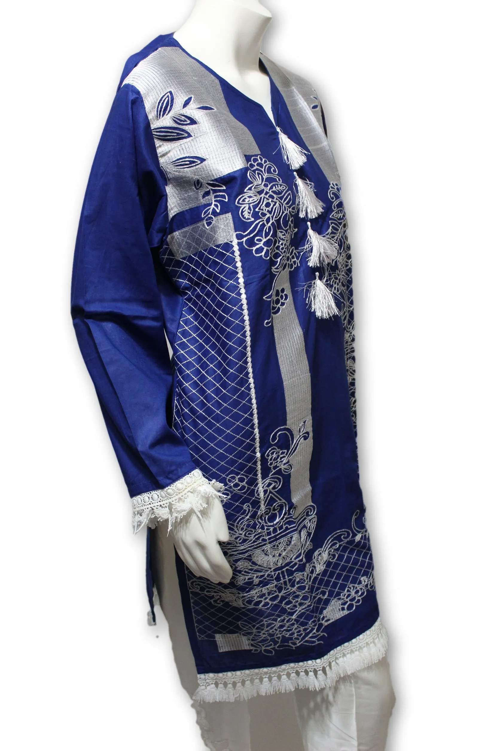 D04 Pakistani Indian Women Semi Formal Dress