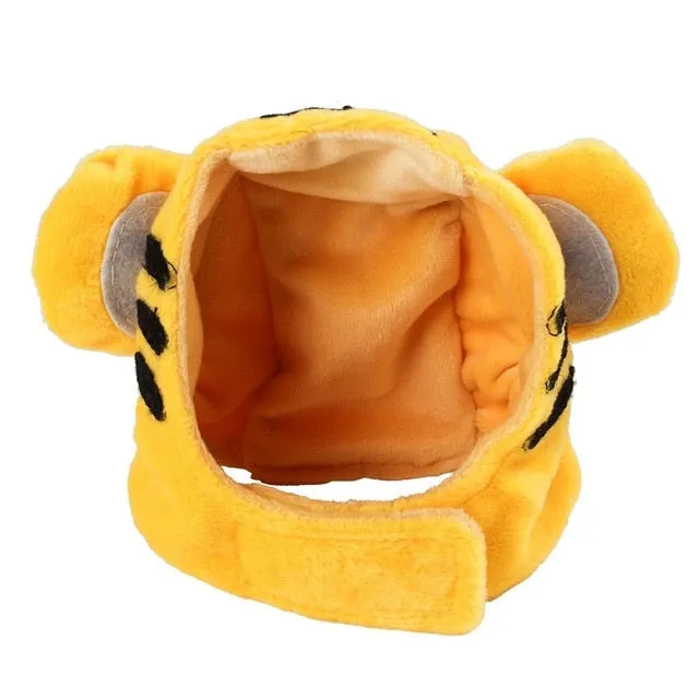 Decorative Cat Head Wear with Adjustable Velcro