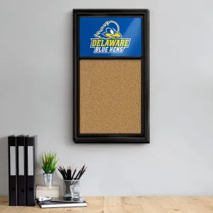 Delaware Blue Hens: Logo - Cork Note Board