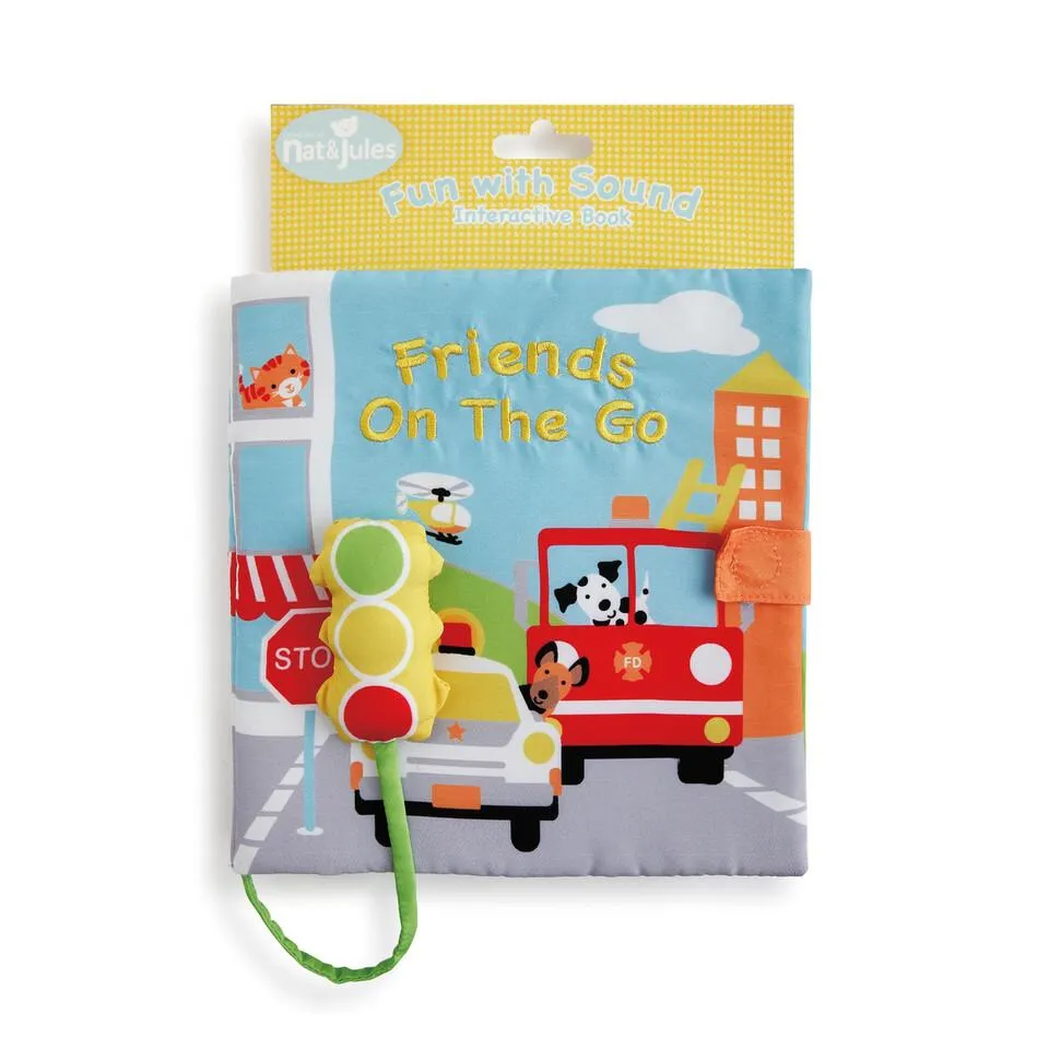 Demdaco Love to Play - Friends on the Go Book with Sound
