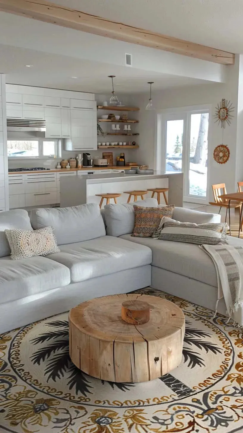 Desert Paradise Hand Tufted Round Rug