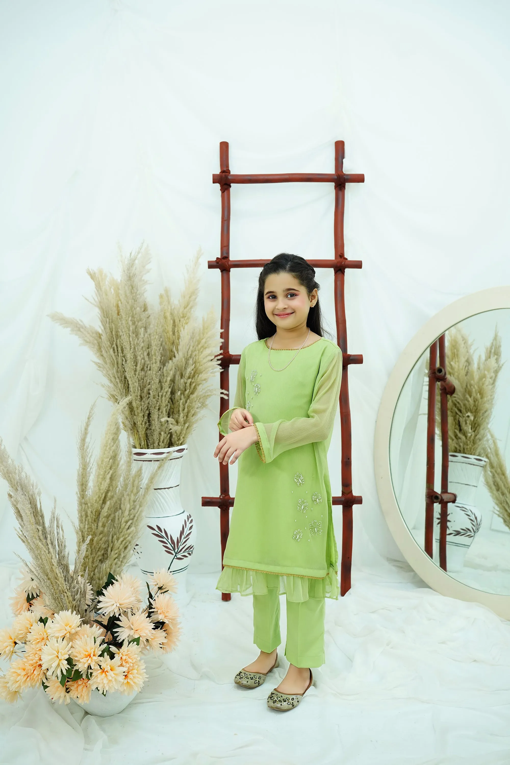 Dhani Embroidered Chiffon