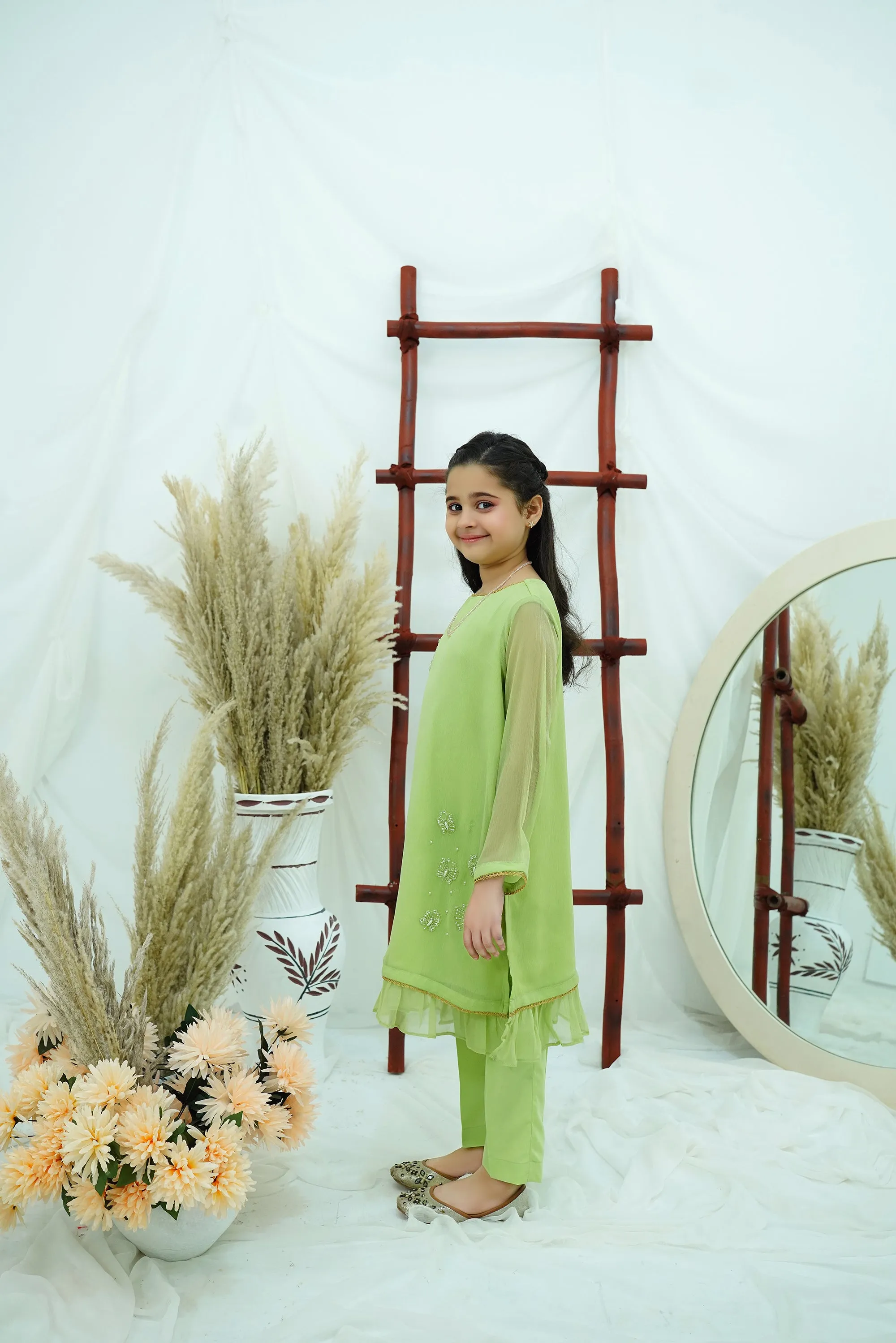 Dhani Embroidered Chiffon