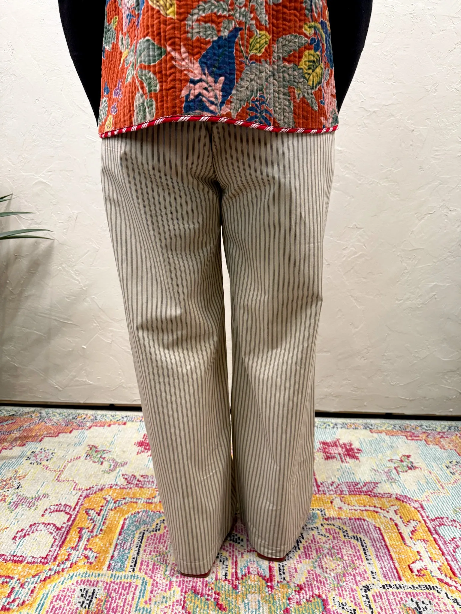 Dixon Stripe Pant - Beige