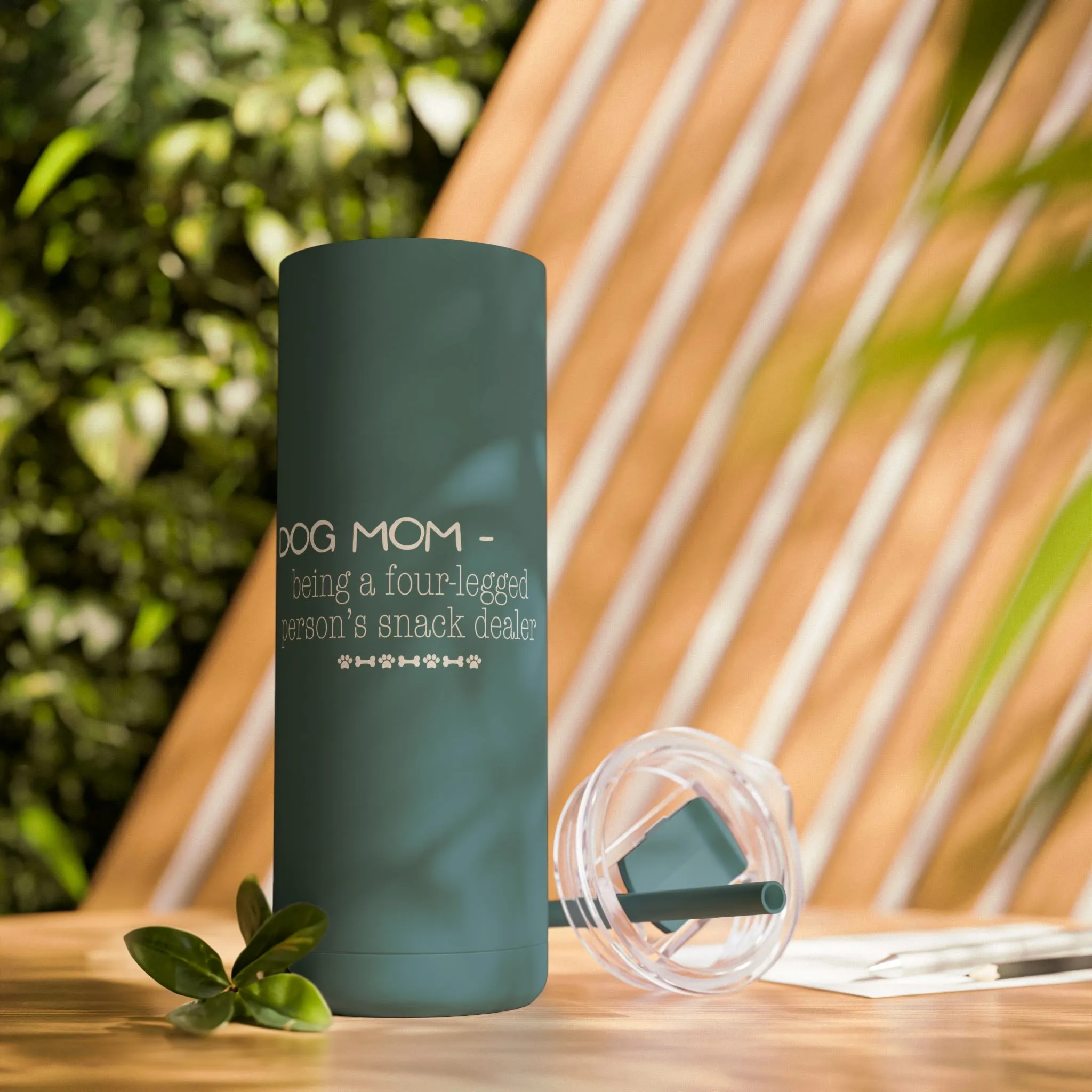 Dog Mom Definition Skinny Matte Tumbler
