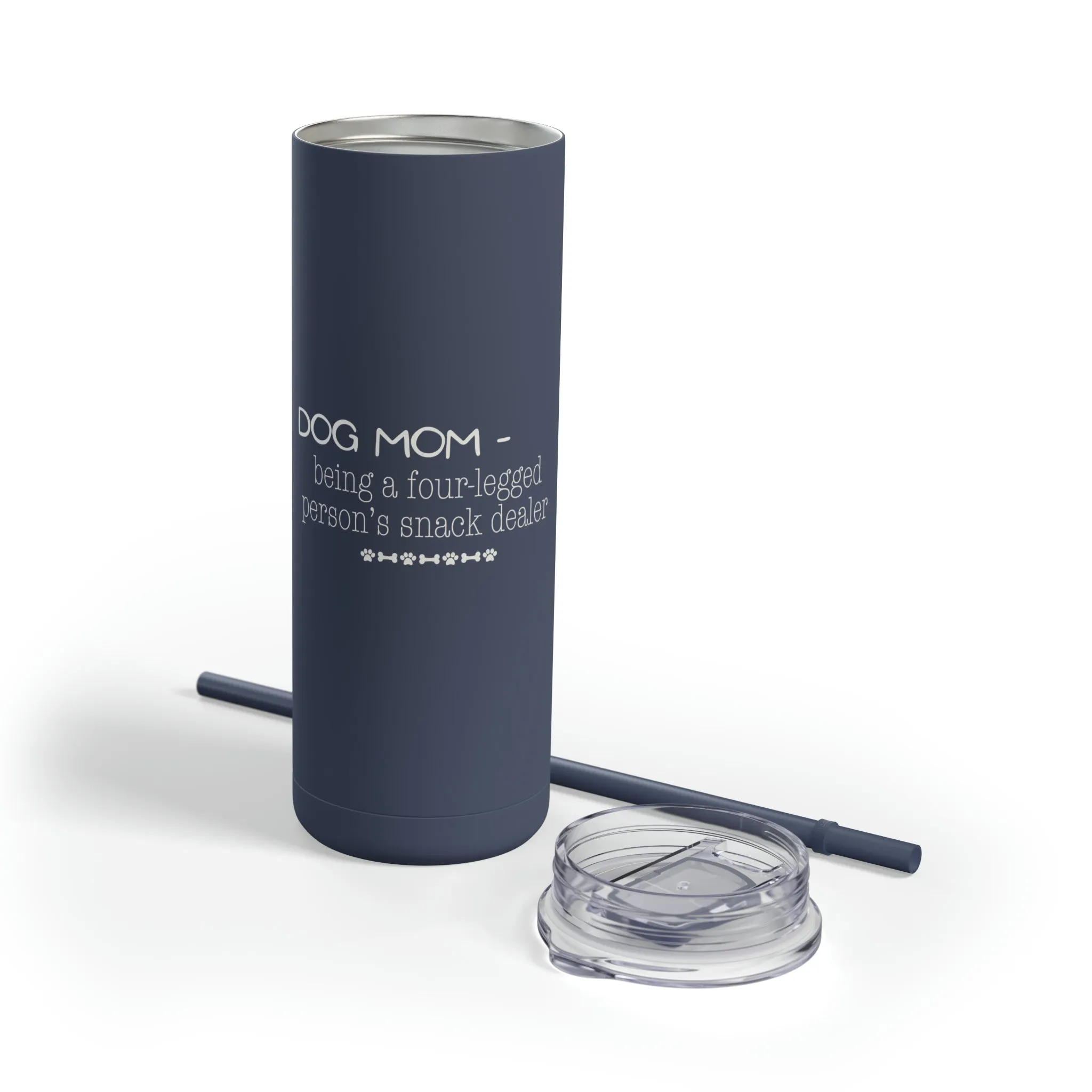 Dog Mom Definition Skinny Matte Tumbler