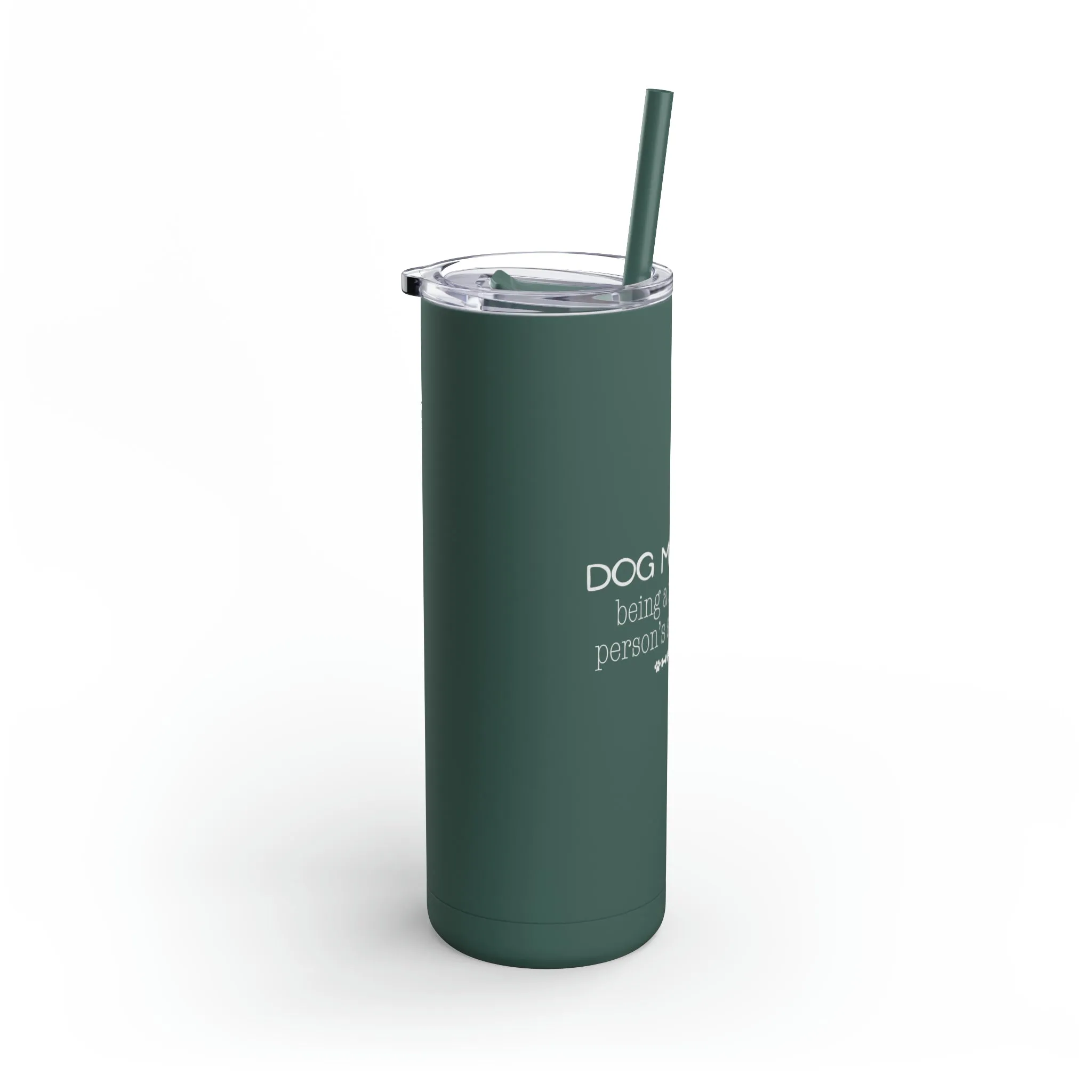 Dog Mom Definition Skinny Matte Tumbler