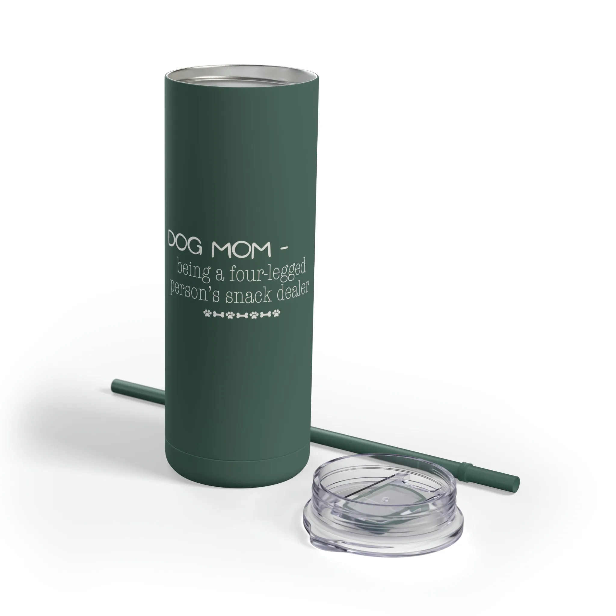 Dog Mom Definition Skinny Matte Tumbler