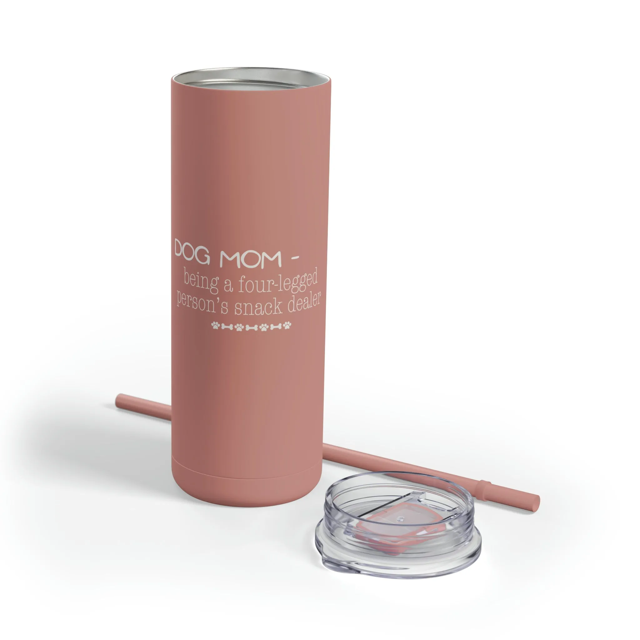 Dog Mom Definition Skinny Matte Tumbler
