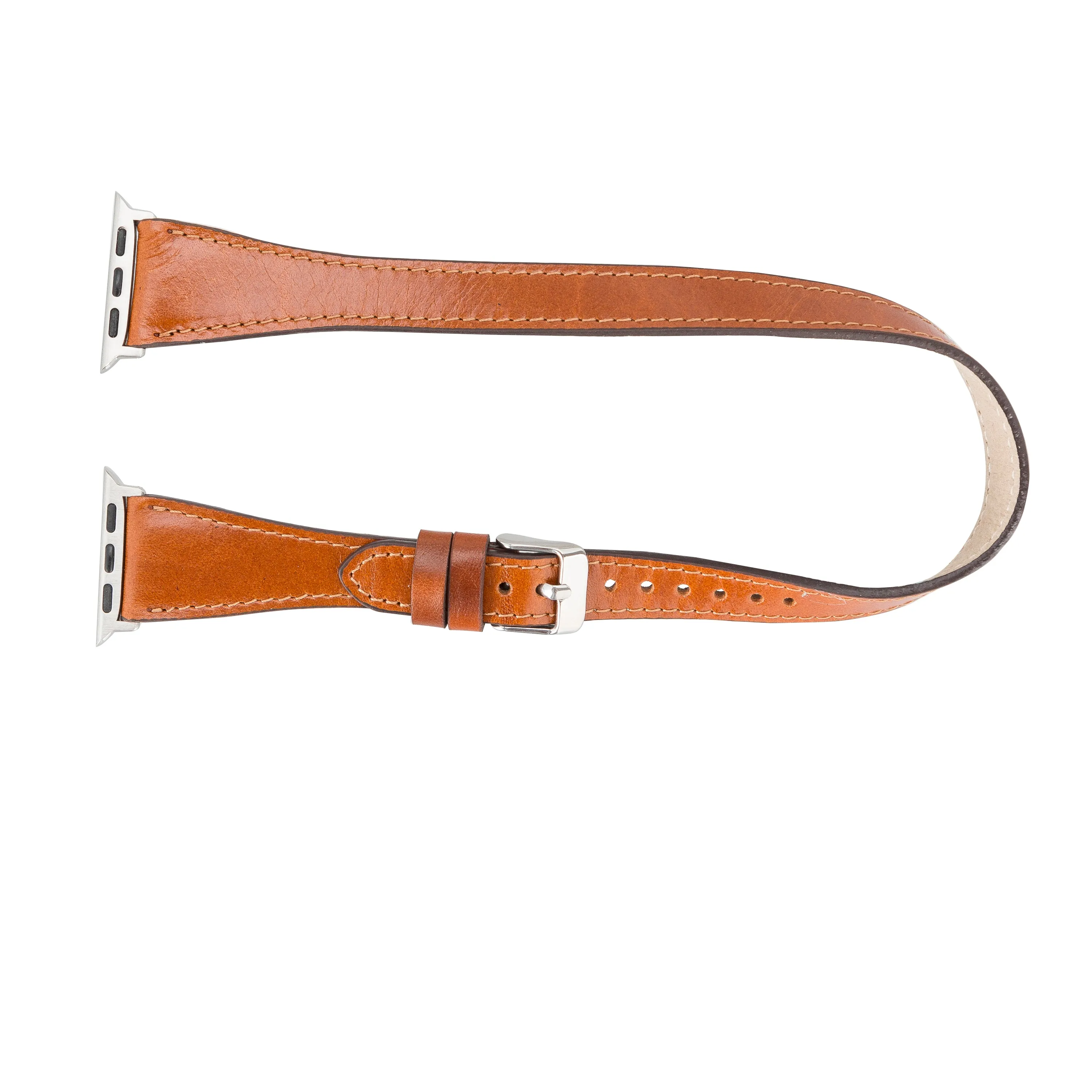 Double Wrap Leather Apple Watch Band