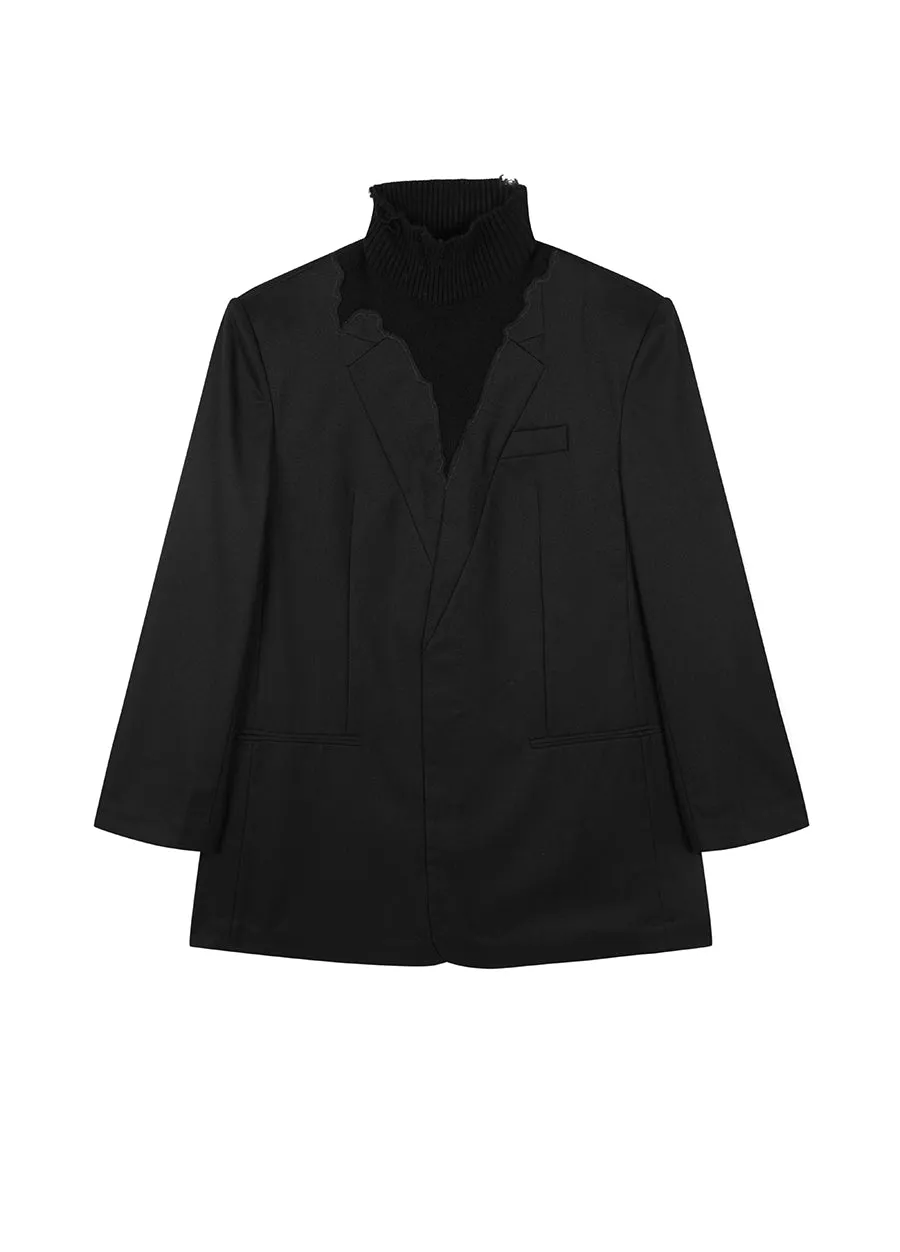Dress / JNBY High-Necked Blazer Dress