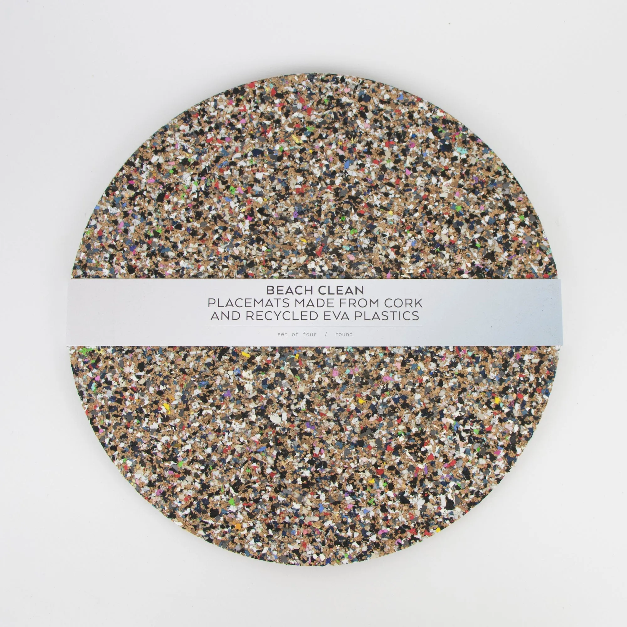 Eco Table Mats | Beach Clean | Round