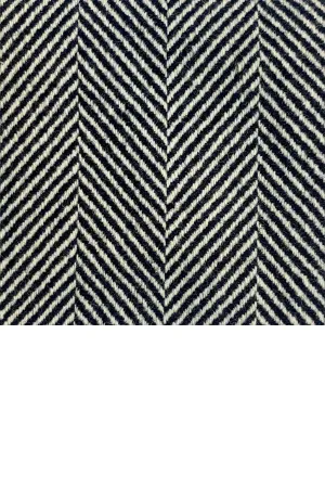 English Herringbone Topcoat with Velvet