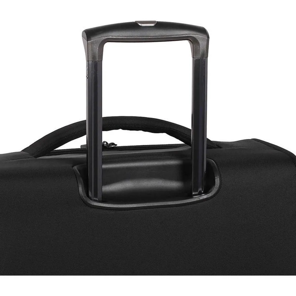 famous megalite vitality 8 wheel semi expander soft side carry-on