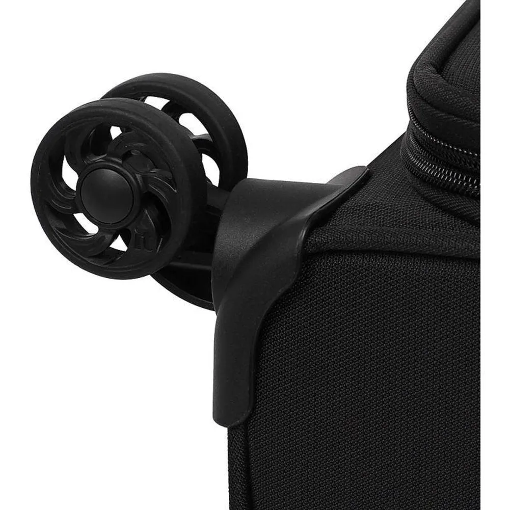 famous megalite vitality 8 wheel semi expander soft side carry-on