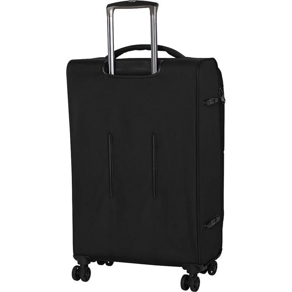 famous megalite vitality 8 wheel semi expander soft side carry-on