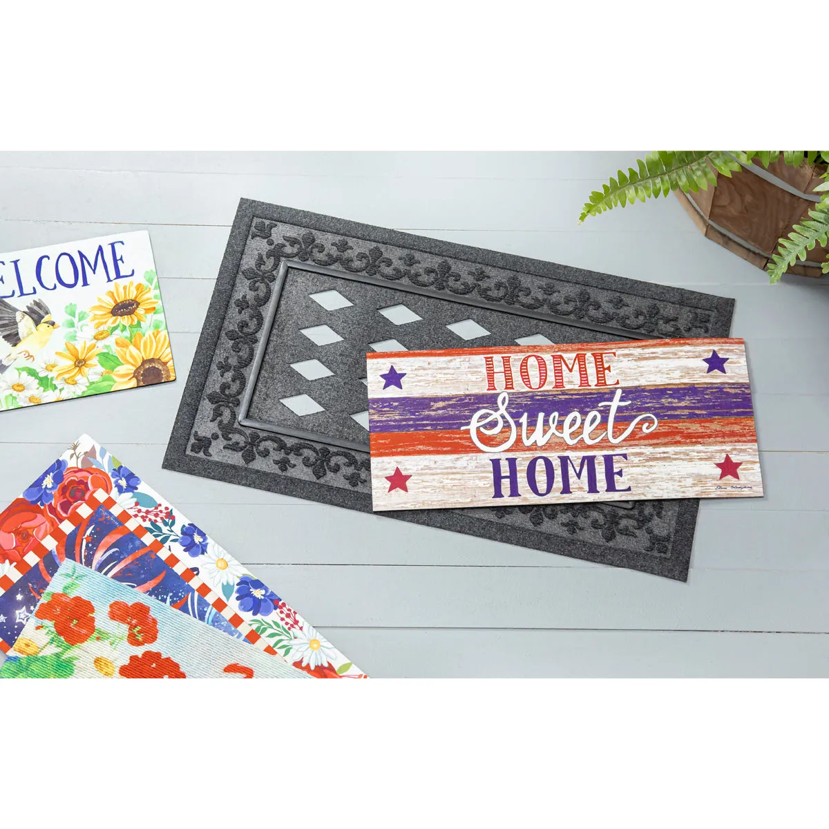 Farmhouse Home Sweet Sassafras Switch Mat