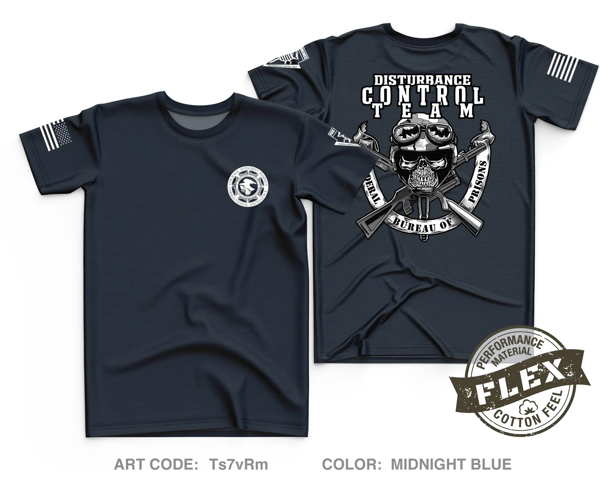 FCC Florence Disturbance Control Team Core Men's SS Flex Performance Tee - Ts7vRm