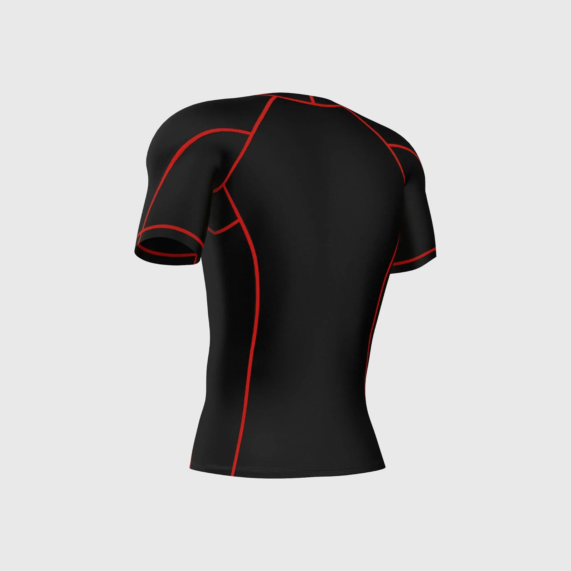 Fdx Cosmic Black Men's & Boy's Short Sleeve Base Layer Gym Shirt