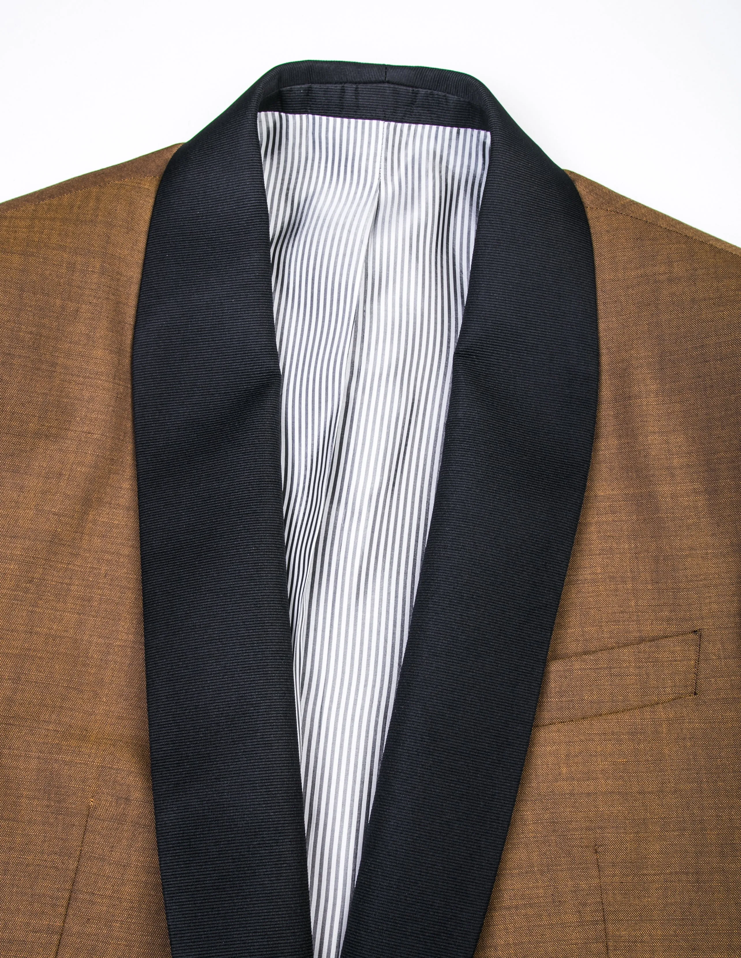 FINAL SALE: BKT50 Shawl Collar Dinner Jacket - Copper