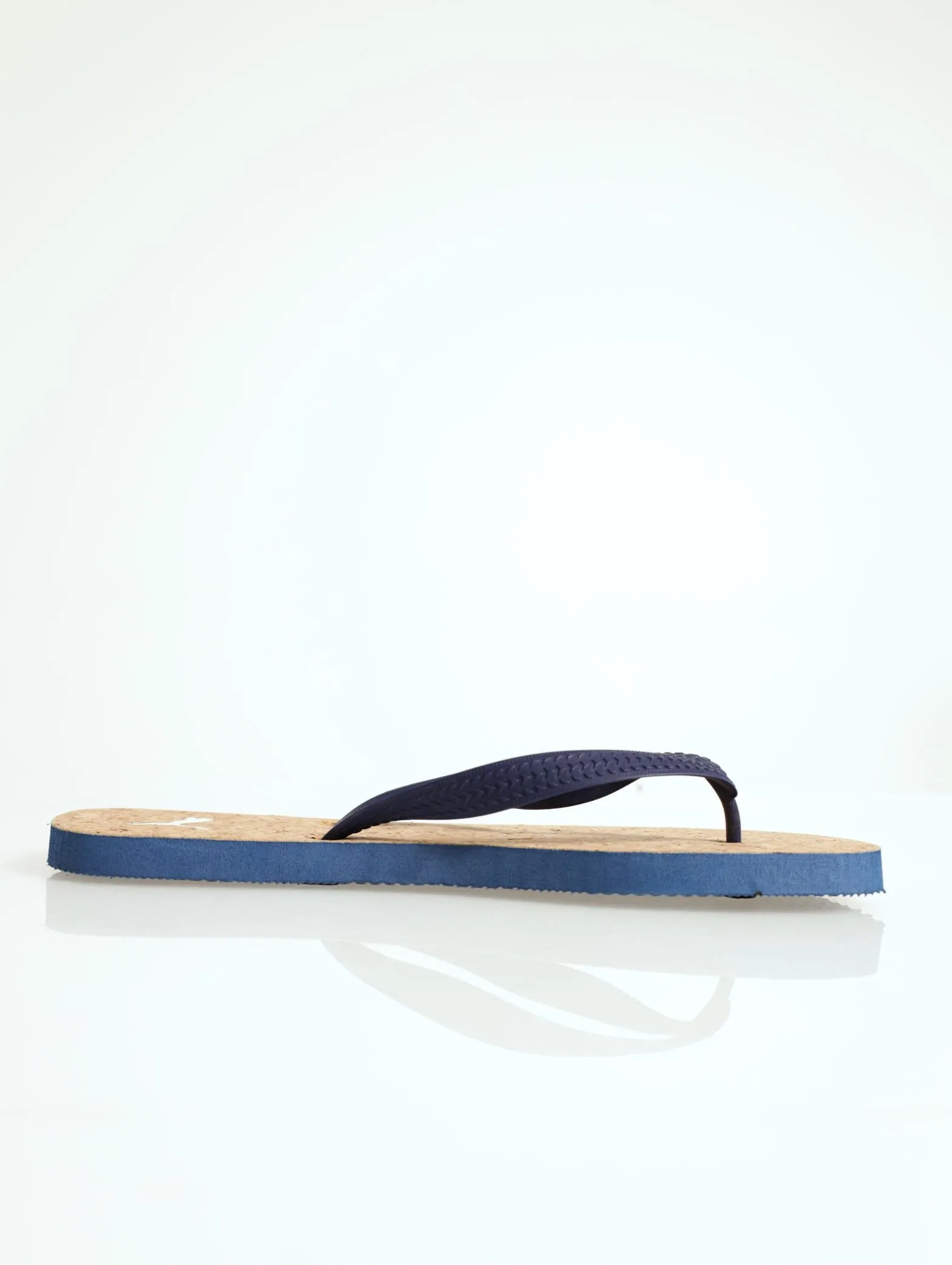 First Flip Cork Sandal - Navy
