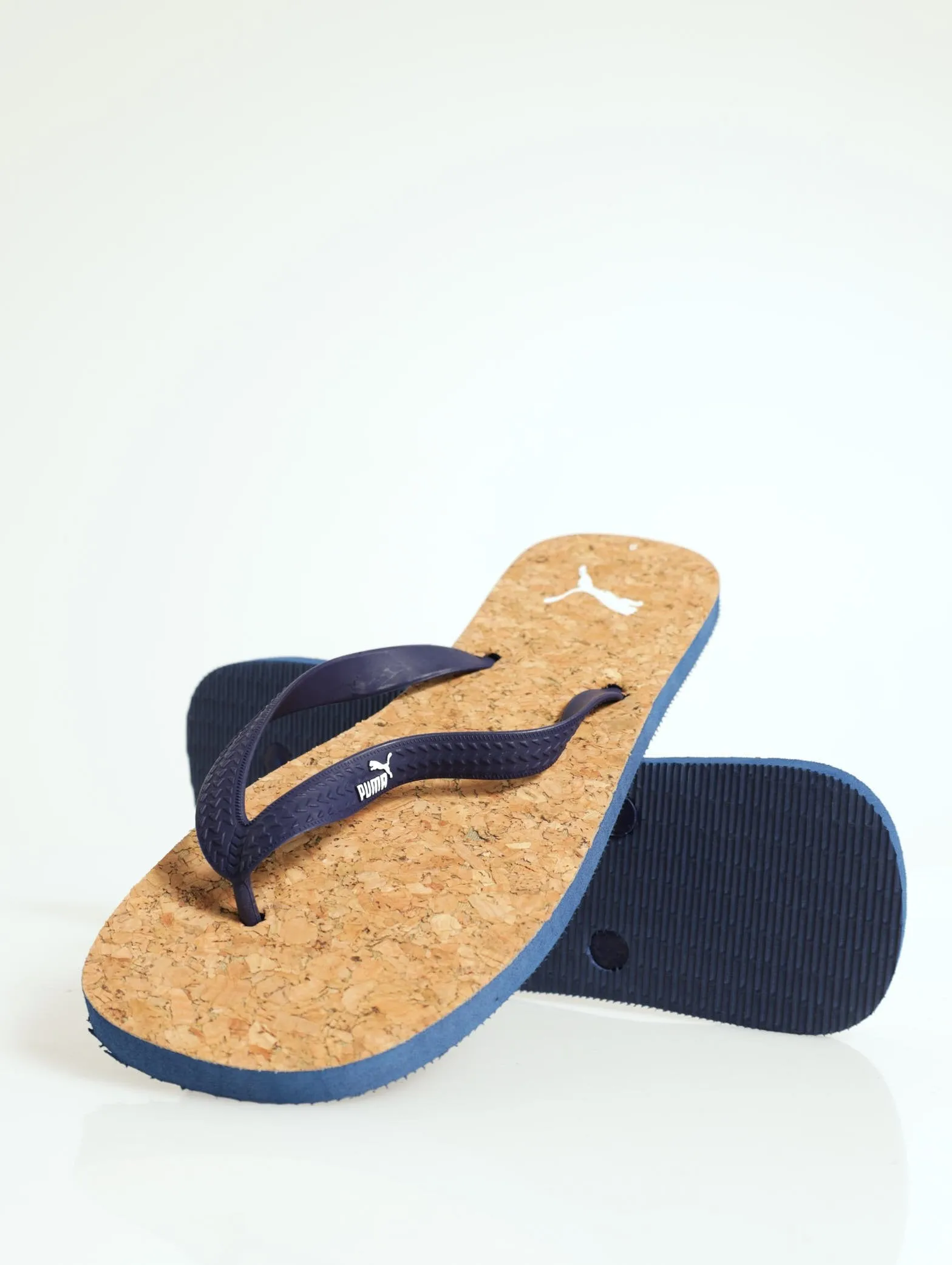 First Flip Cork Sandal - Navy