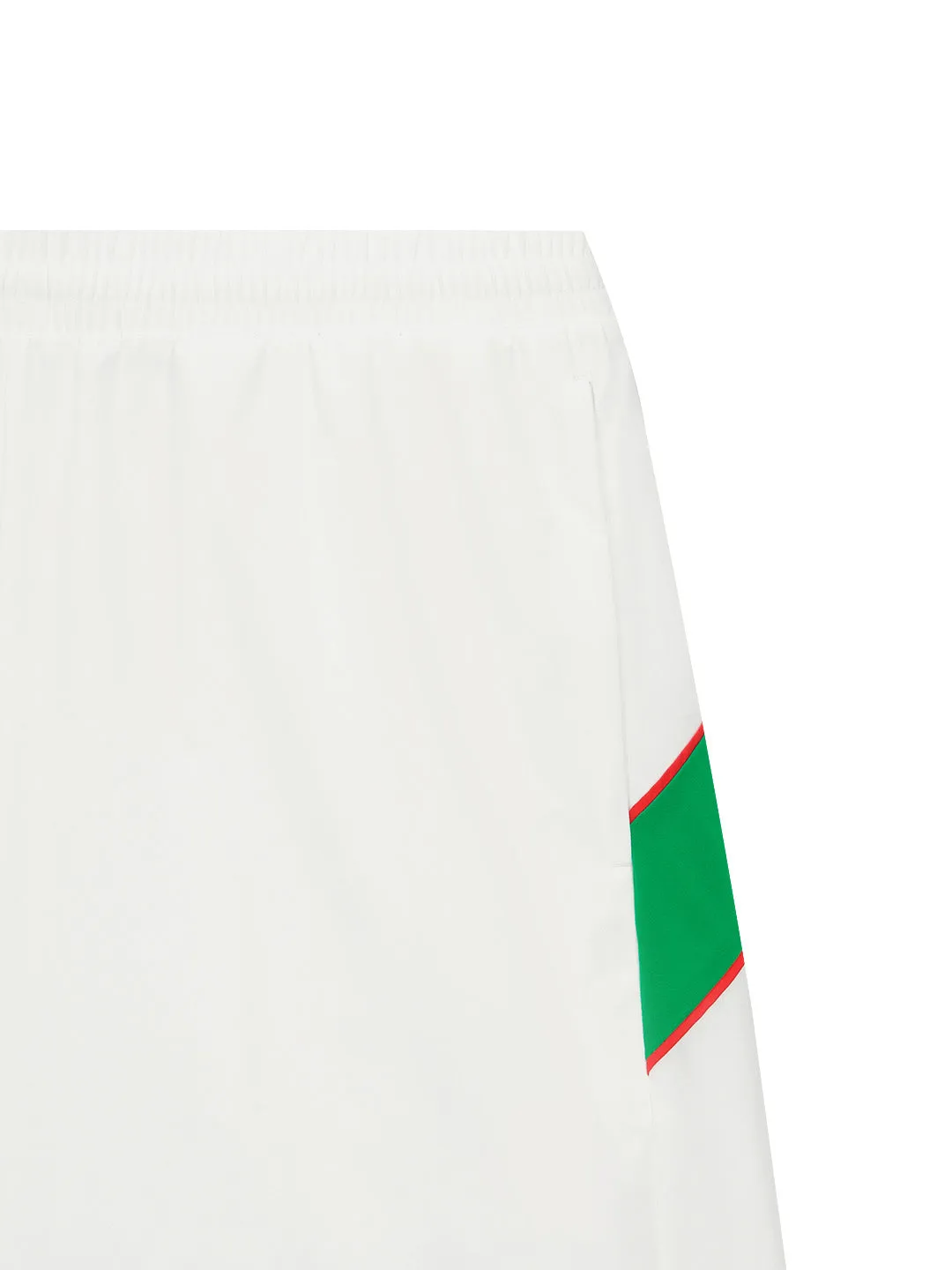 Flag Woven Shorts- Off White