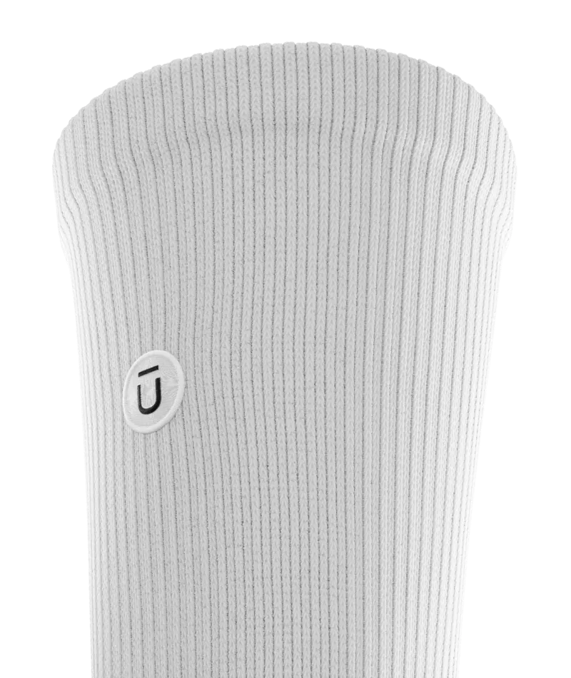 Flagship Crew Socks White