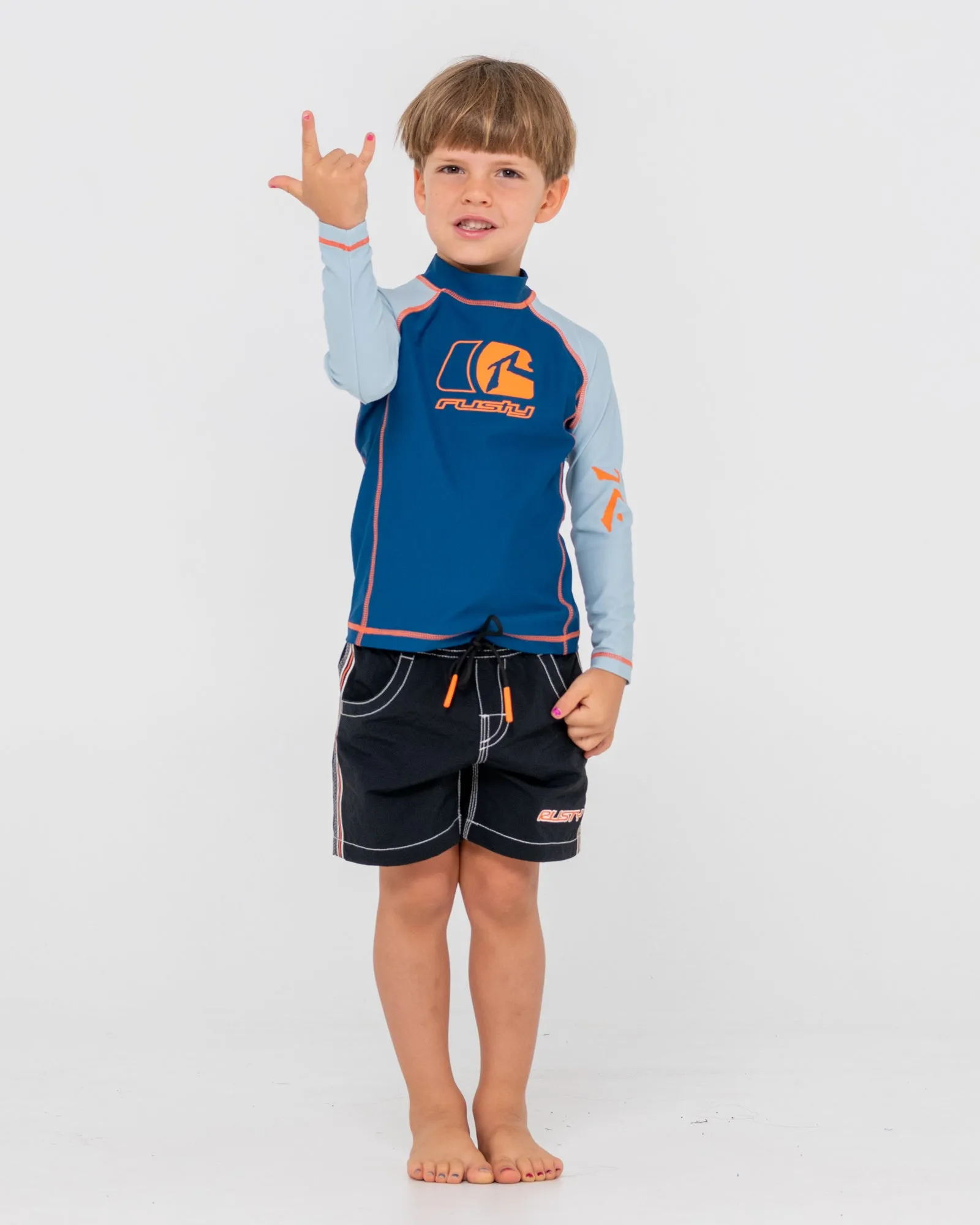 Flip Daddy Elastic Waist Boardshort Runts