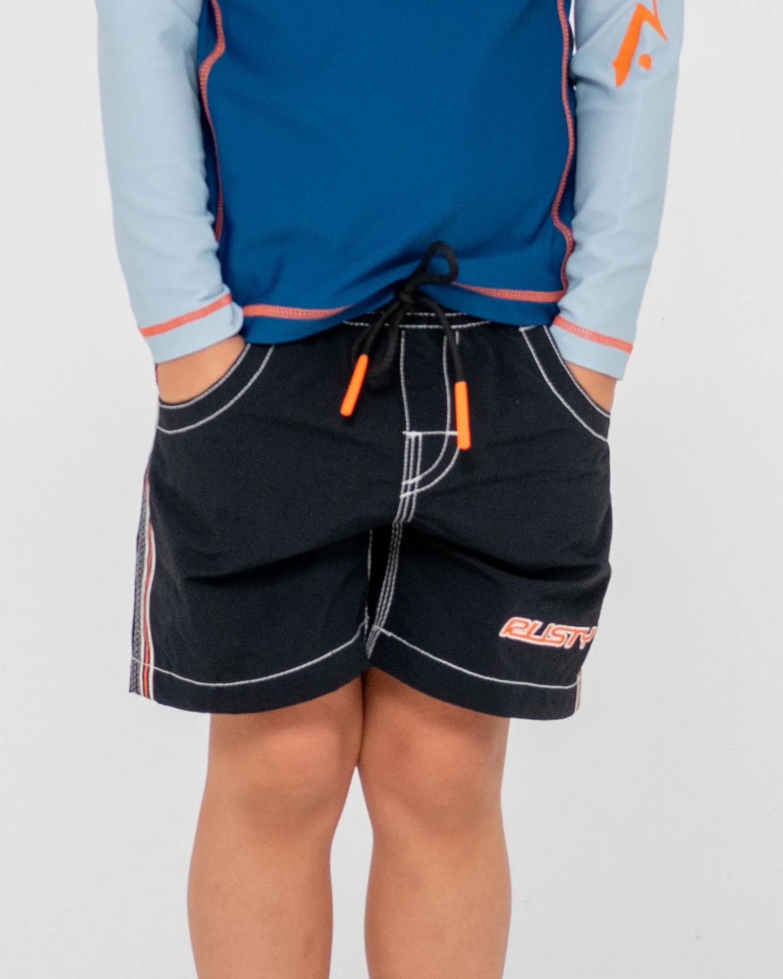 Flip Daddy Elastic Waist Boardshort Runts