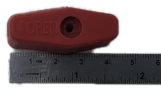 FLUSH VALVE HANDLE - 1 1/4" Short