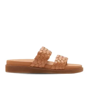 Frankie4 Malone Tan Weave Slide