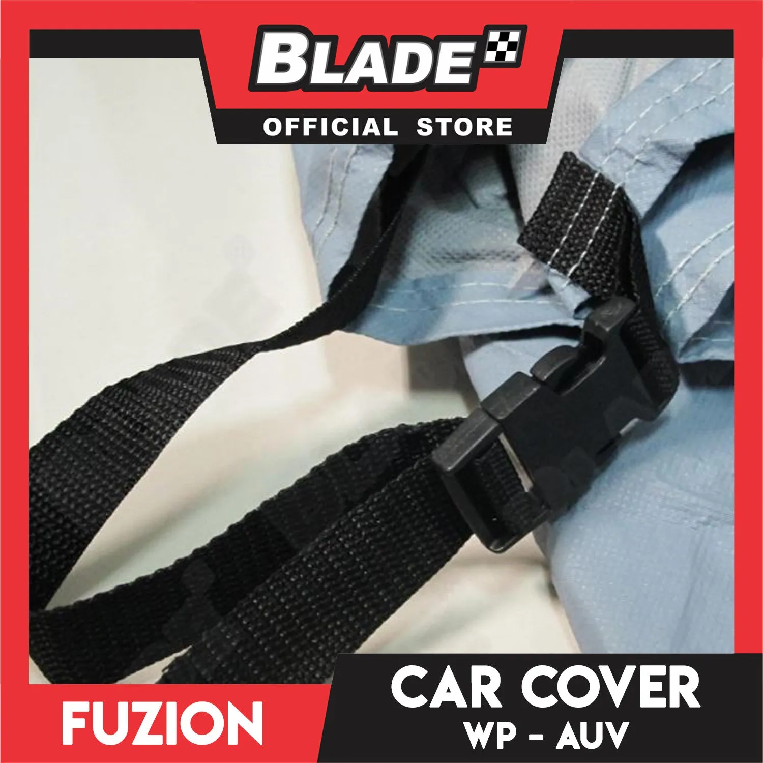 Fuzion Car Cover Waterproof AUV FCC-500 (Grey) for Honda CRV, Toyota Innova, RAV4, Avanza, Ford Escape, Suzuki Ertiga