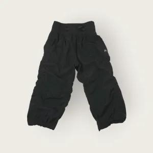 GIRL SIZE SMALL (7/8 YEARS) - KYODAN GIRLS, Black Carpi Track Pants EUC B15