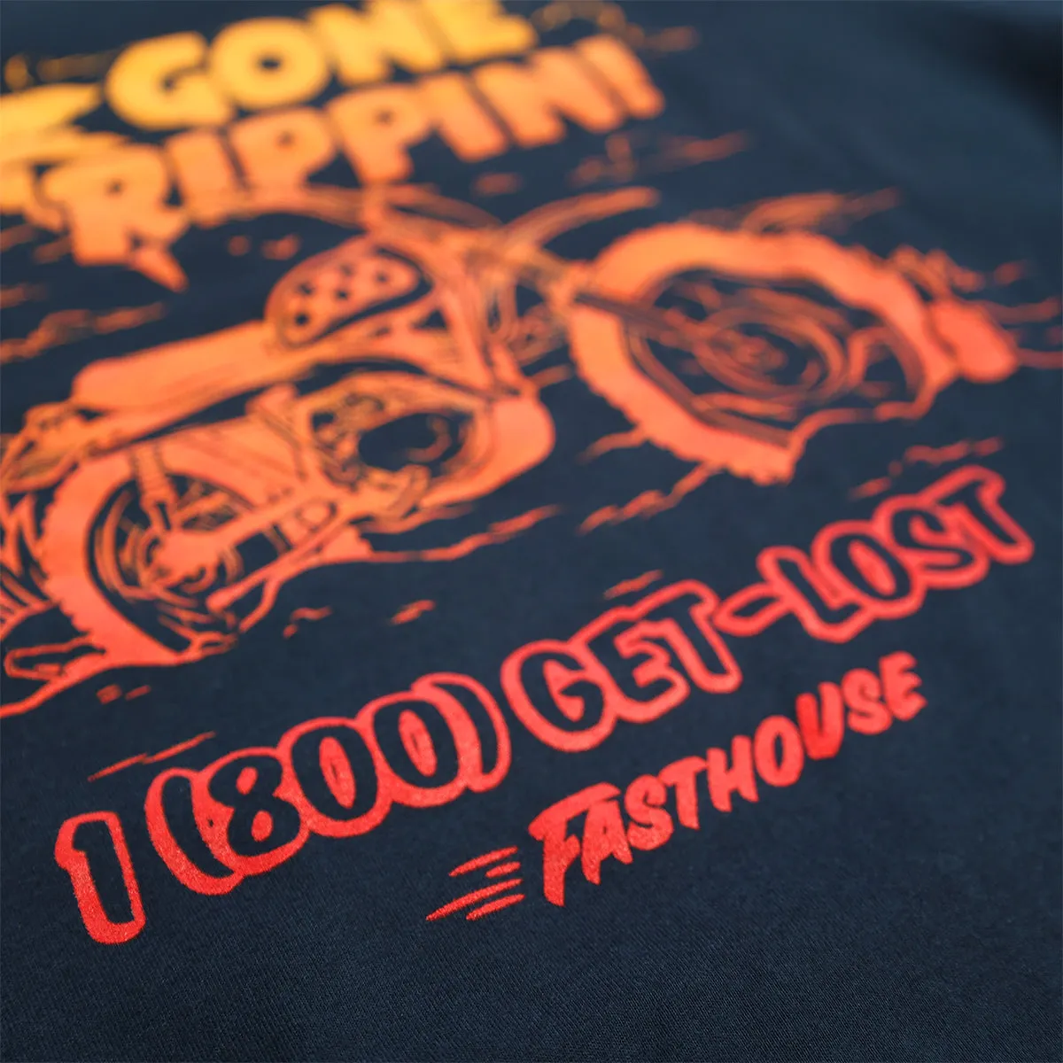 Gone Rippin Tee - Navy