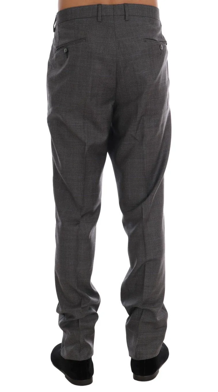Gray Wool Dress Formal Pants