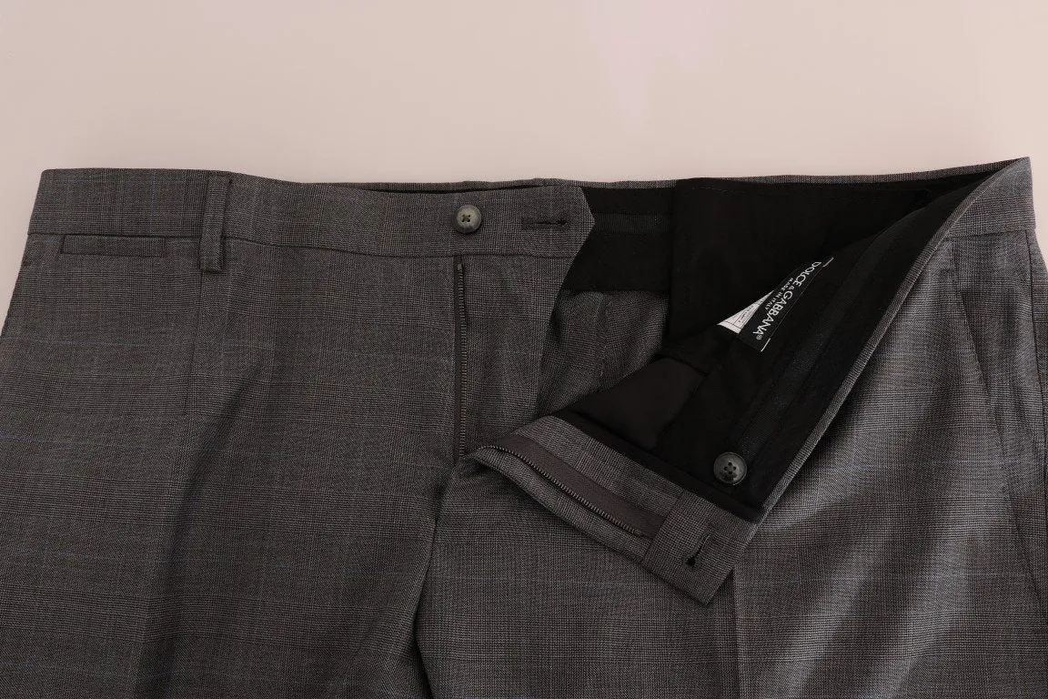 Gray Wool Dress Formal Pants