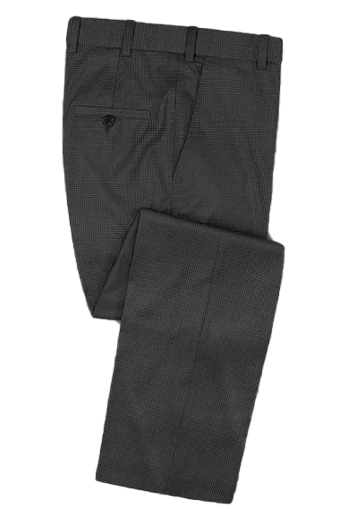 Grey Houndstooth Suit