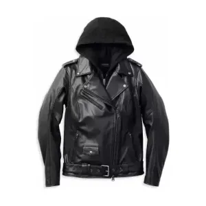 Harley-Davidson women's Leather Jacket Potomac 3-in-1 black