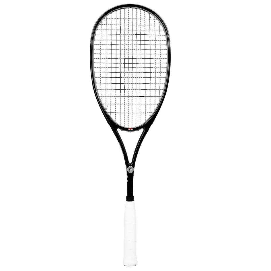 Harrow Vibe 115 Karim Abdel Gawad Signature Series Black & Silver Squash Racquet (2024)