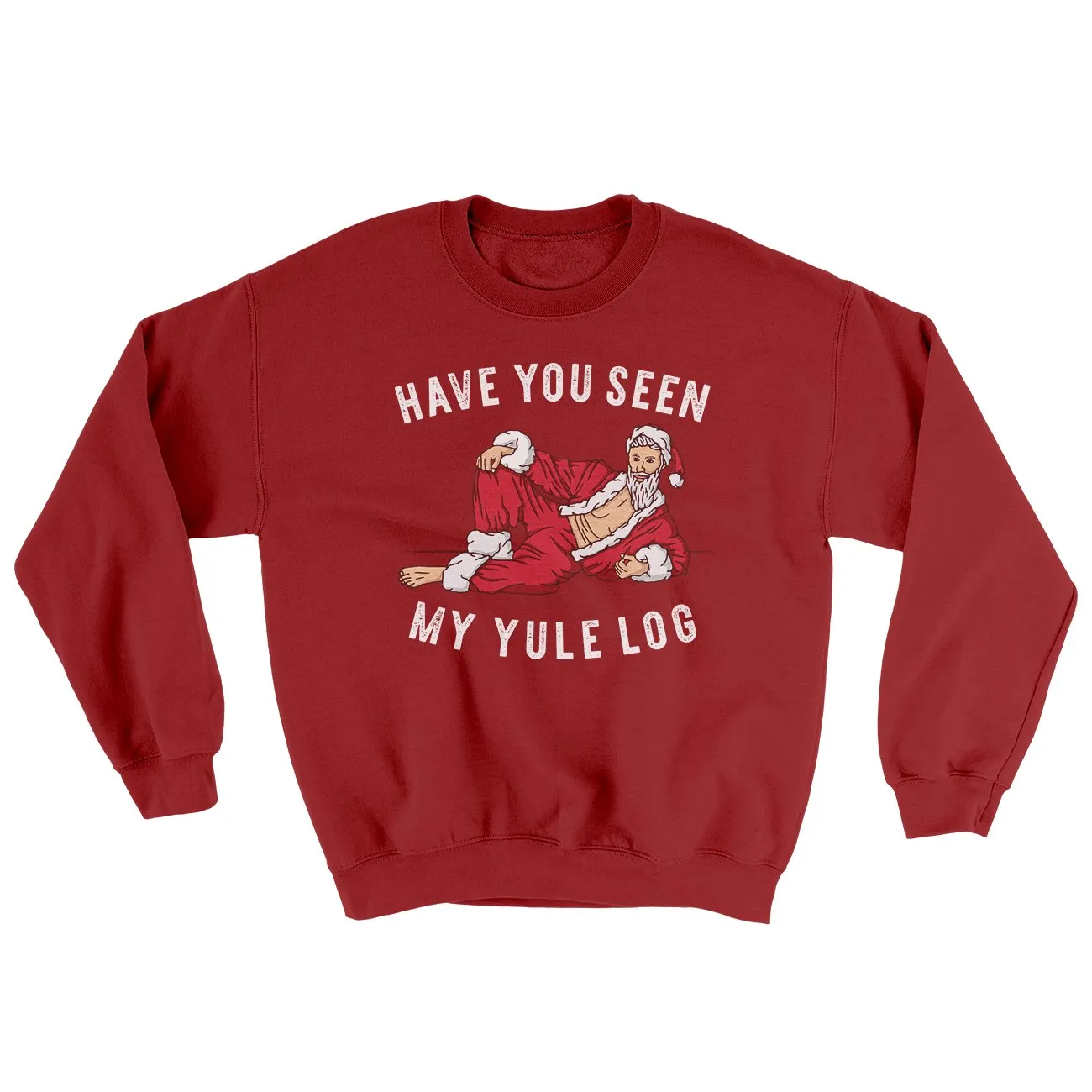 Have You Seen My Yule Log? Ugly Sweater