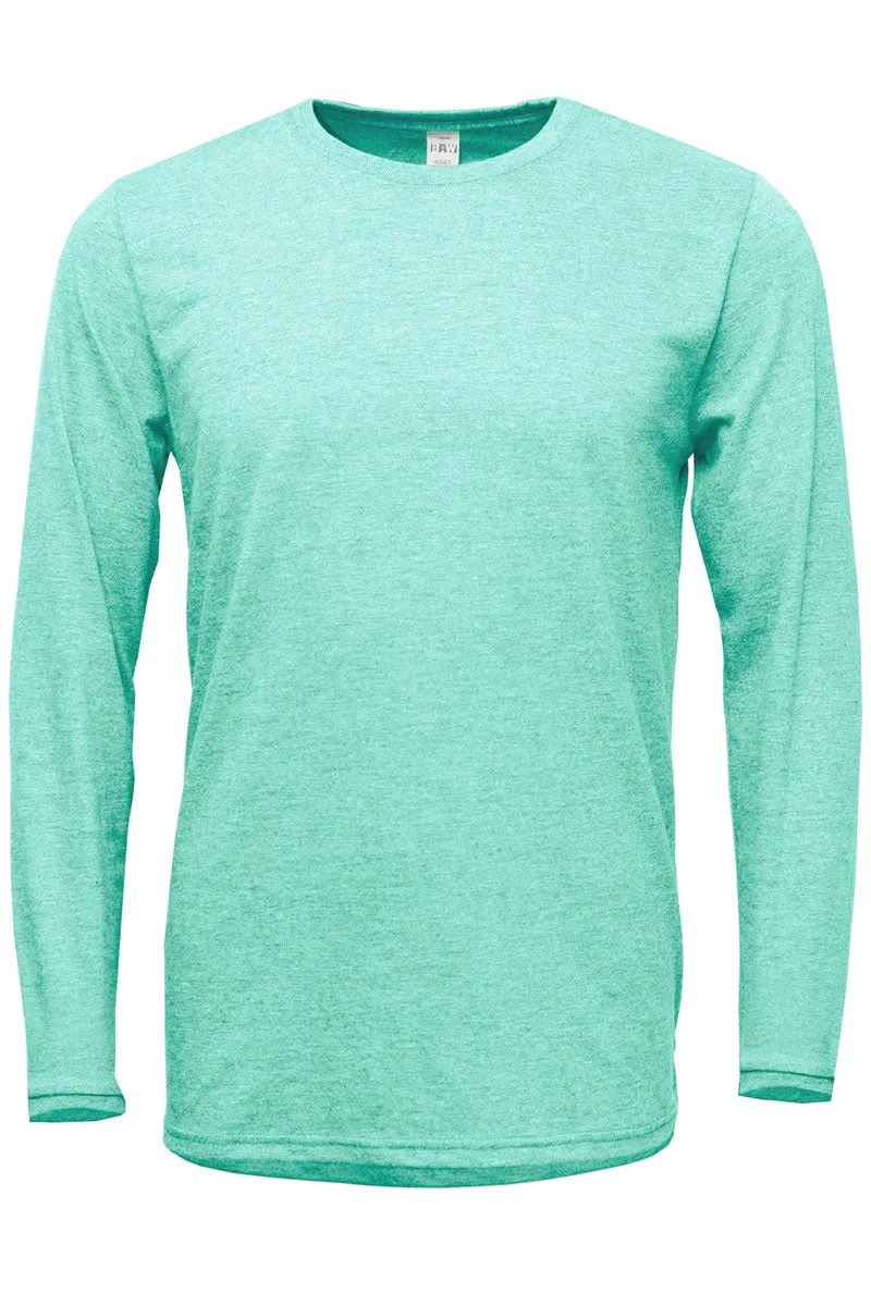He Left The 99 Adult Soft-Tek Blend Long Sleeve Tee