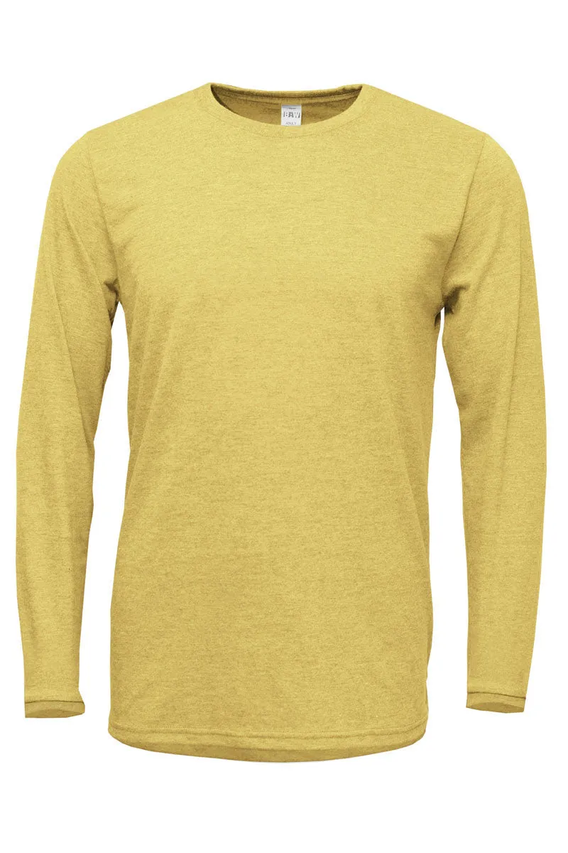 He Left The 99 Adult Soft-Tek Blend Long Sleeve Tee