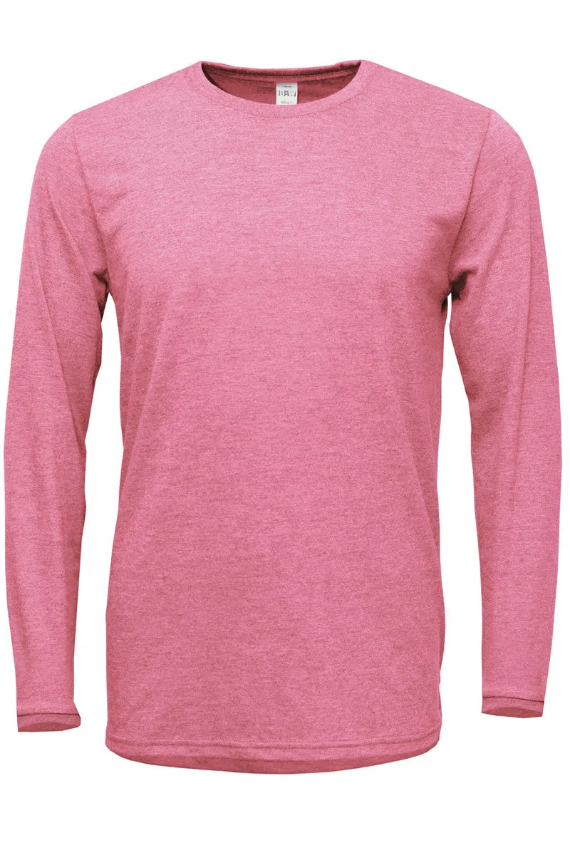 He Left The 99 Adult Soft-Tek Blend Long Sleeve Tee