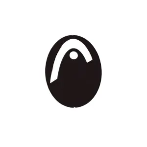 Head Squash Stencil Logo
