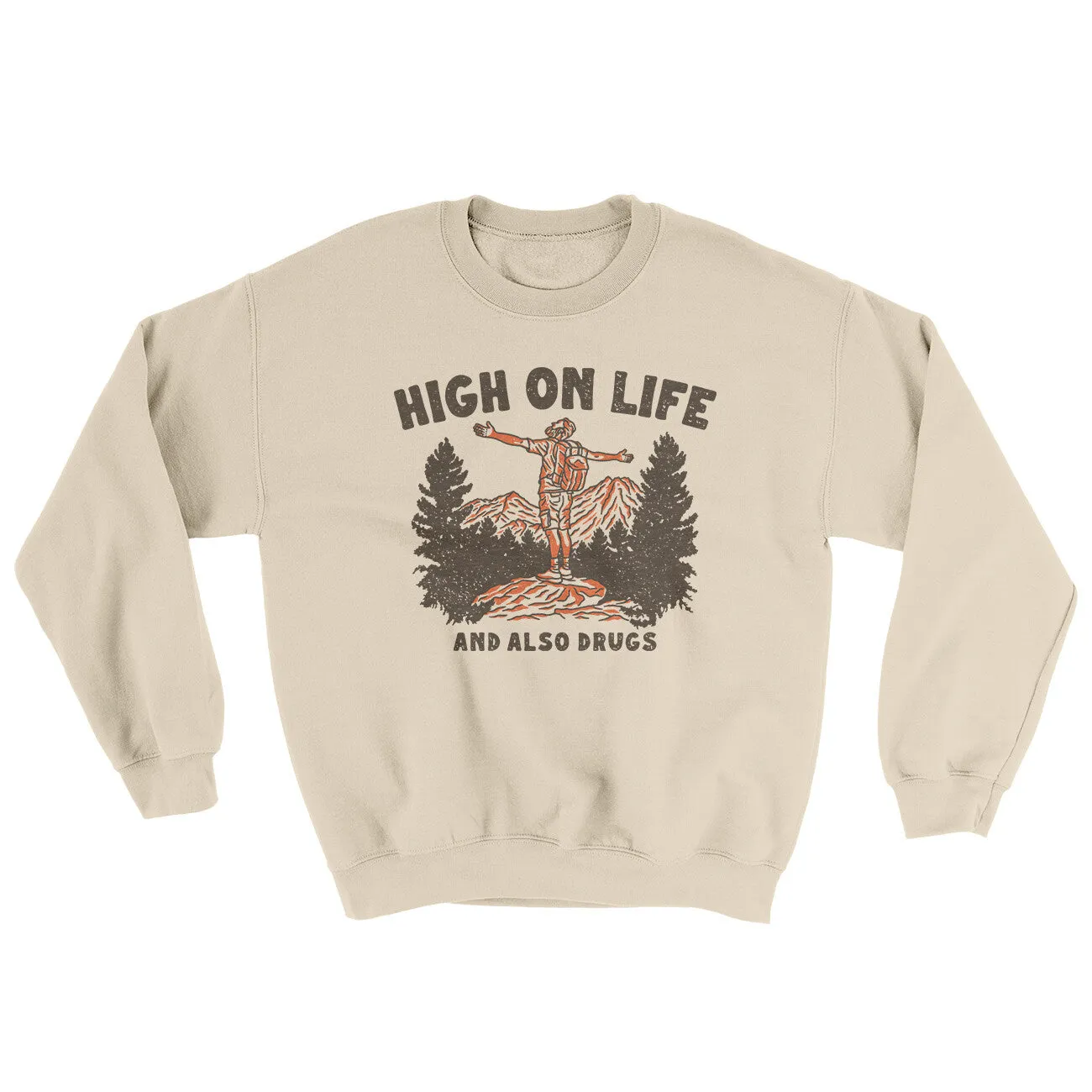 High On Life And Also Drugs Ugly Sweater