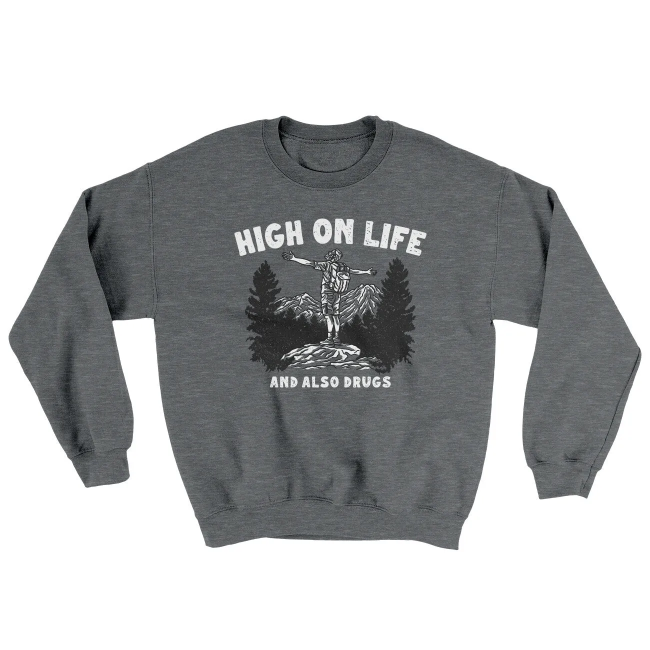 High On Life And Also Drugs Ugly Sweater